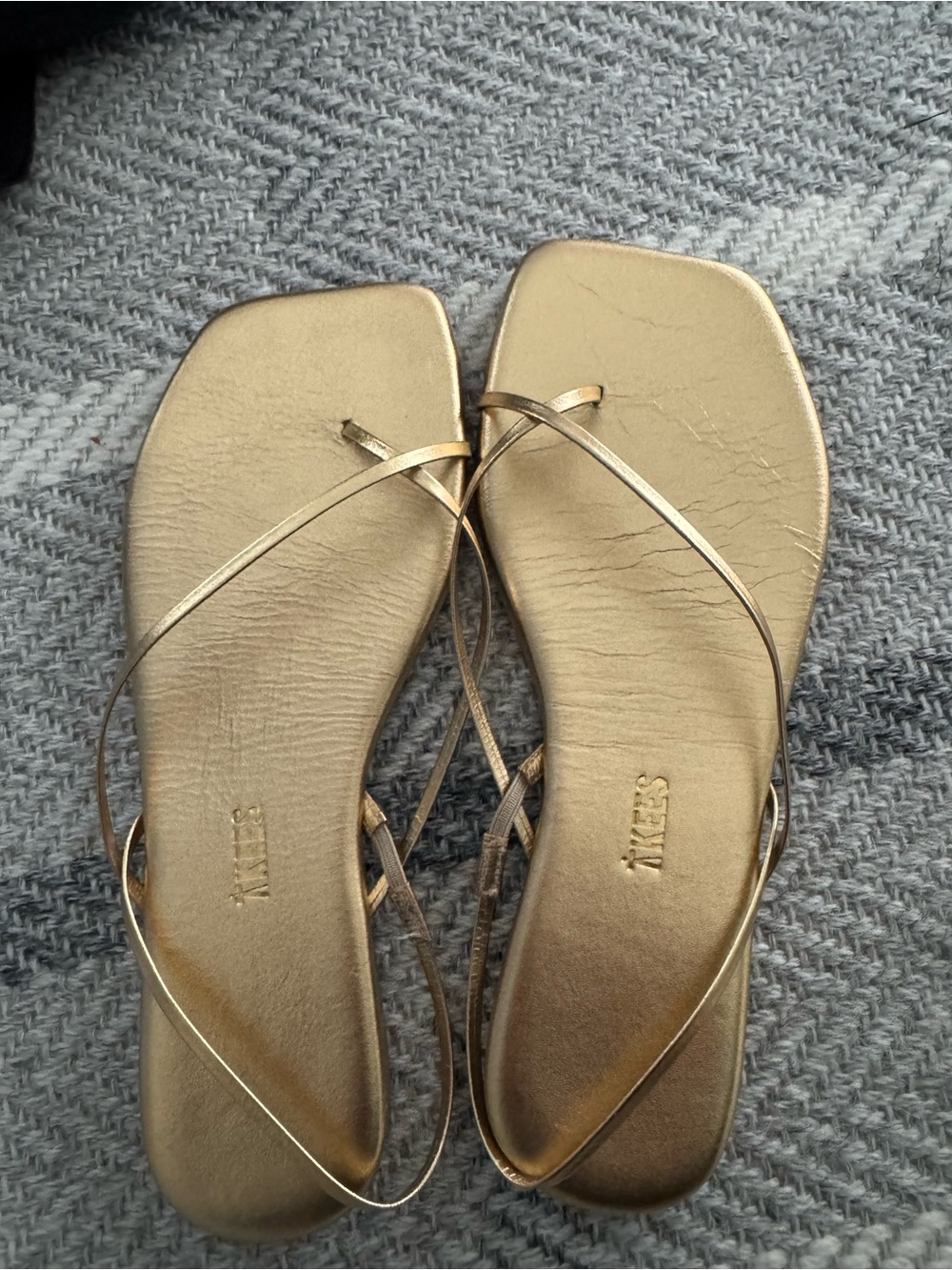 TKEES Square Toed Millie (Gold)